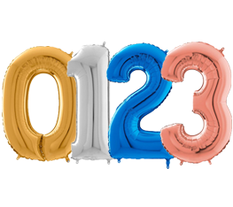Number balloons