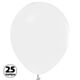 Μπαλόνι 12'' (30cm) Λευκό Ματ (25 Tεμάχια) - Marco Polo Quality Balloons