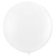 Balloon black 1 meter round